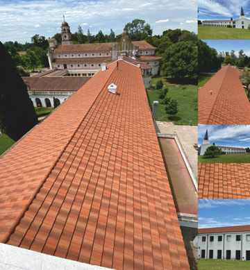 Restauración y retechado de iglesia · 4.000 m² · Modelo Roman